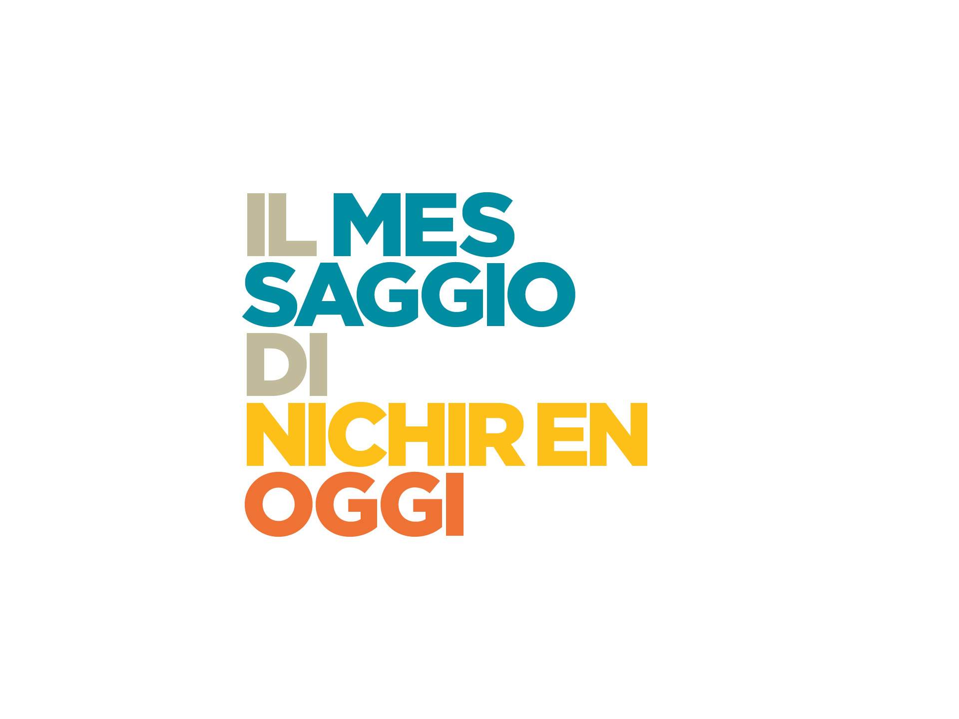 Il messaggio di Nichiren oggi